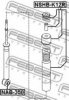 FEBEST NAB-350 Bush, shock absorber